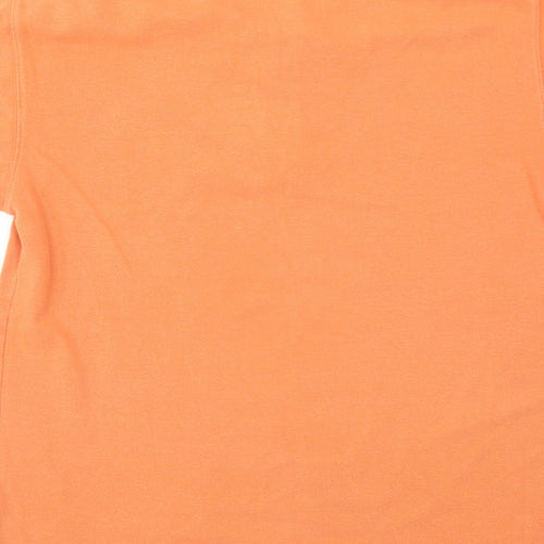Cotton Traders Mens Orange    Polo Size M