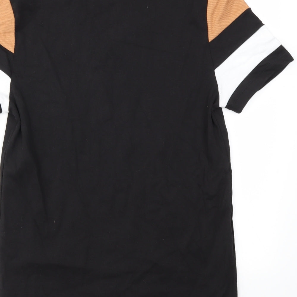 River Island Mens Black    T-Shirt Size S
