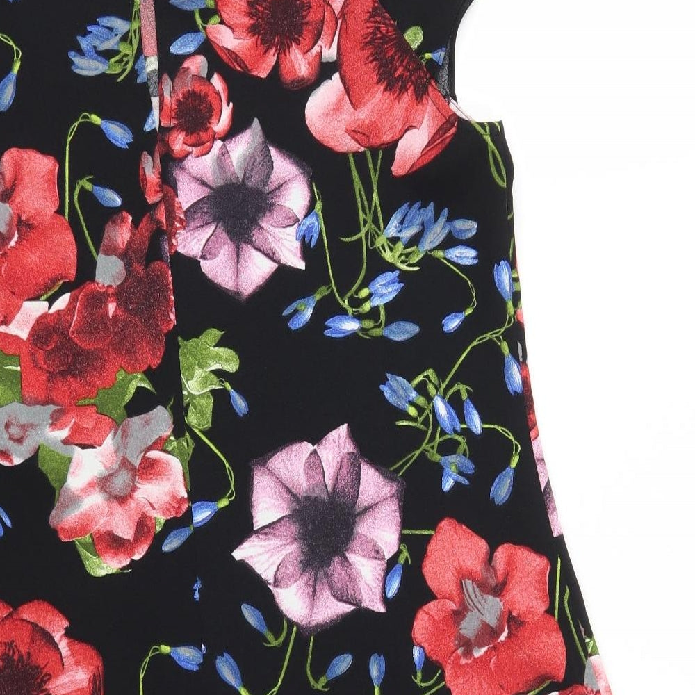 River Island Womens Multicoloured Floral  Fit & Flare  Size 14