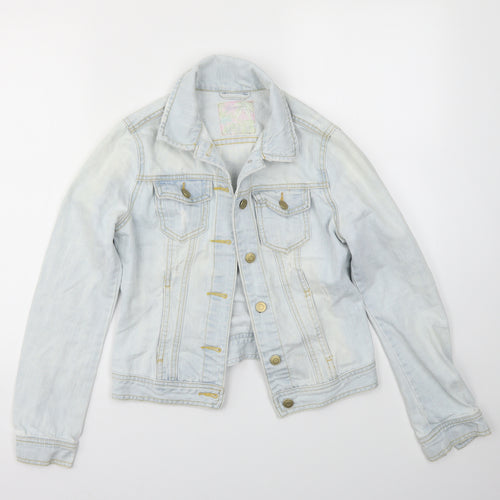 DENIM&CO Womens Blue   Jacket  Size 6