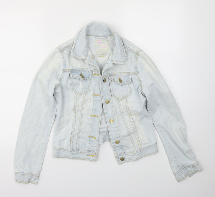 DENIM&CO Womens Blue   Jacket  Size 6