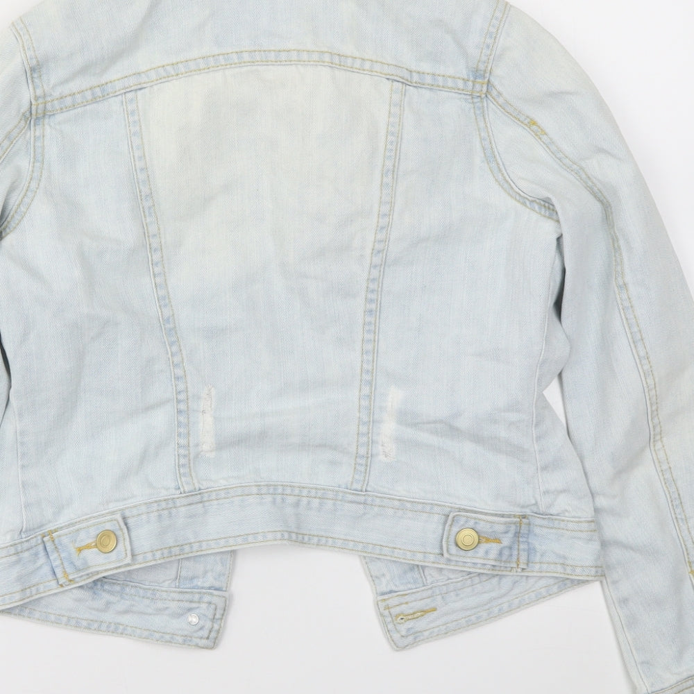 DENIM&CO Womens Blue   Jacket  Size 6
