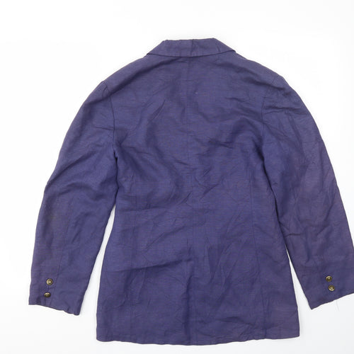 JELLY Womens Blue   Jacket Blazer Size 10