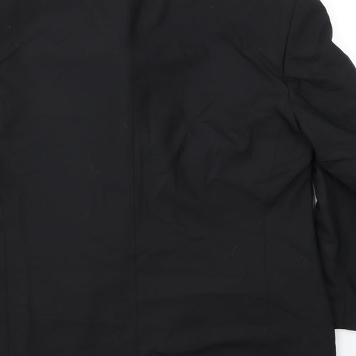 M&S Mens Black   Jacket Blazer Size 42