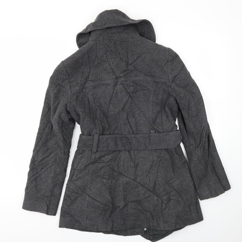 Woolmark Womens Grey   Jacket Coat Size 10