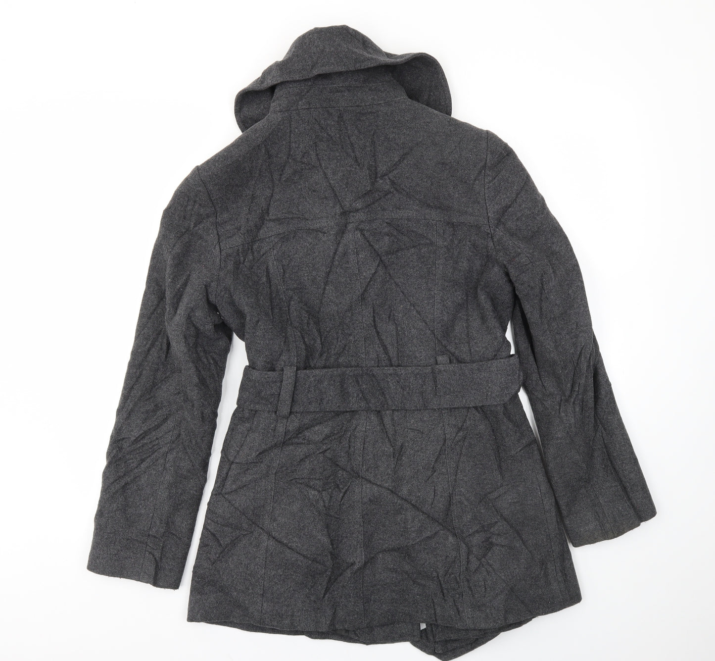 Woolmark Womens Grey   Jacket Coat Size 10