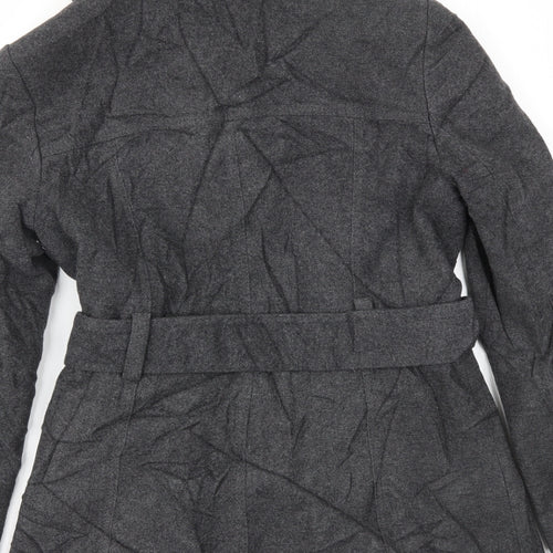 Woolmark Womens Grey   Jacket Coat Size 10