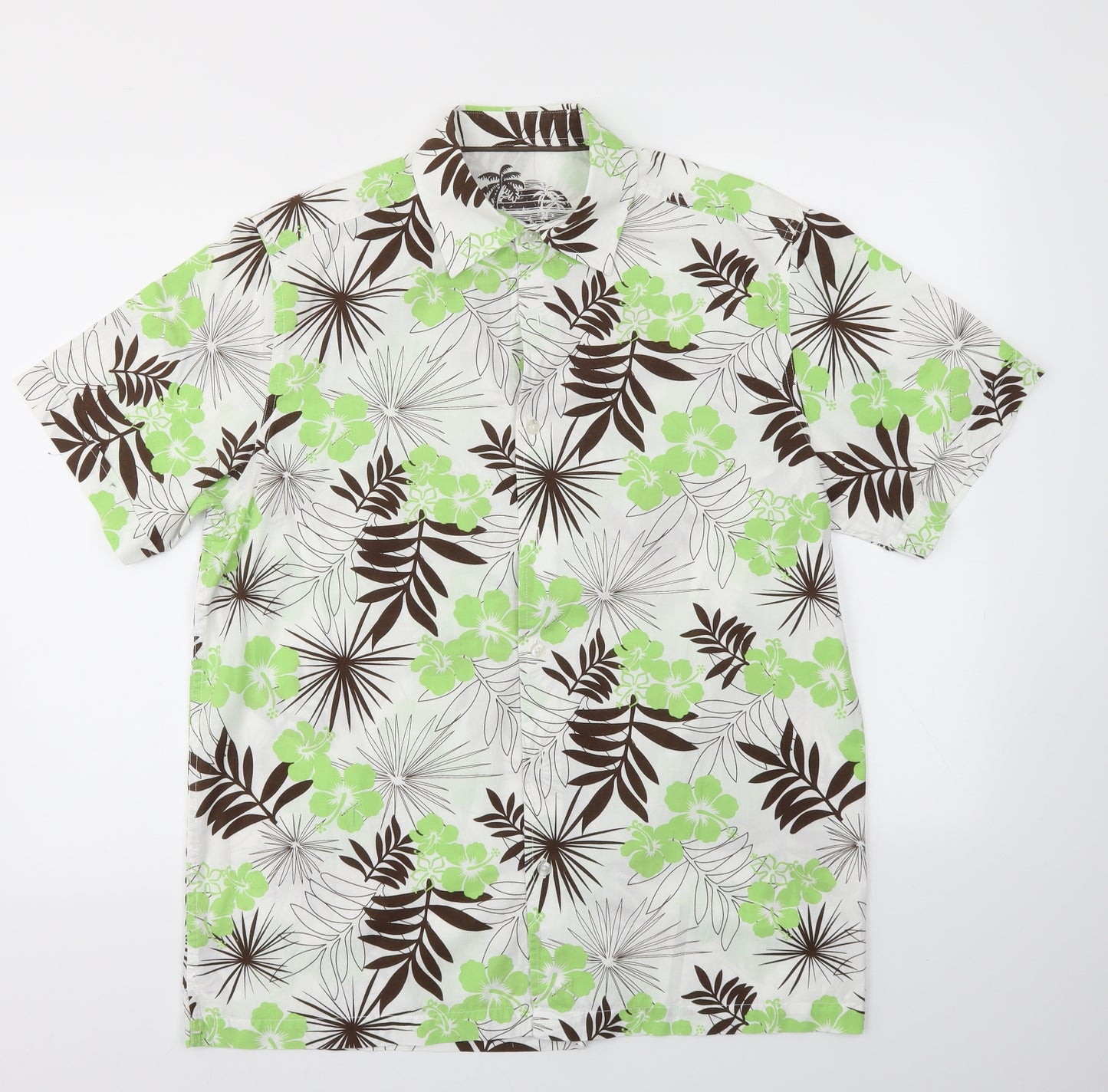STONBAY Mens Multicoloured Floral   T-Shirt Size M