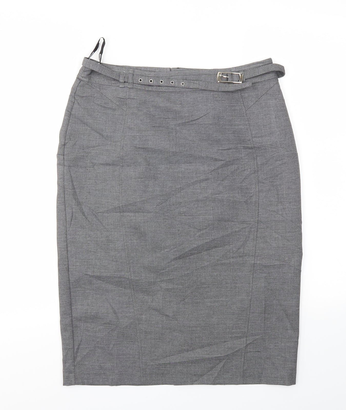 Primark Womens Grey   A-Line Skirt Size 12