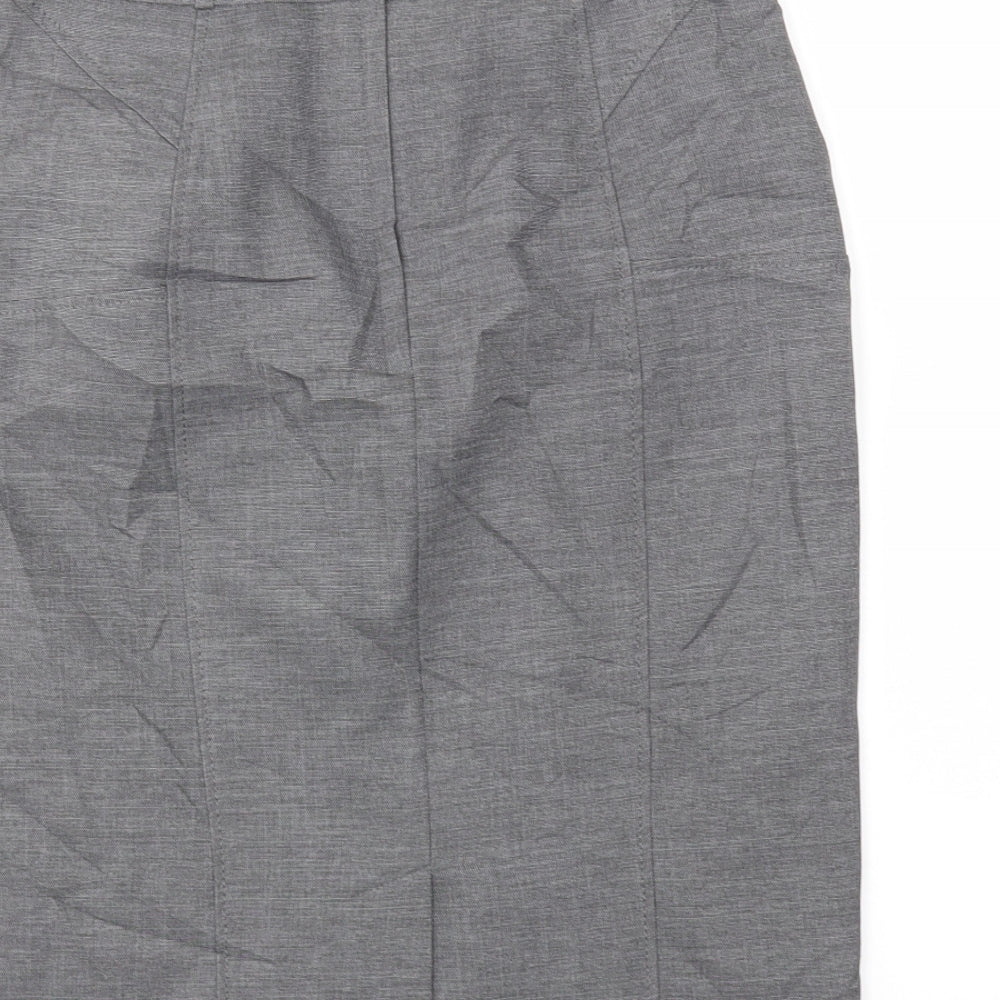 Primark Womens Grey   A-Line Skirt Size 12