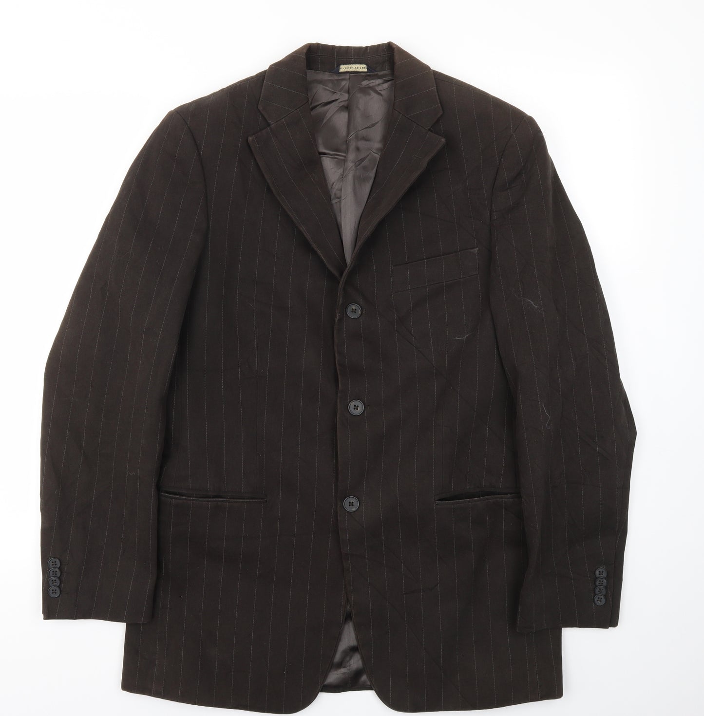 Preworn Mens Brown   Tuxedo Blazer Size 40