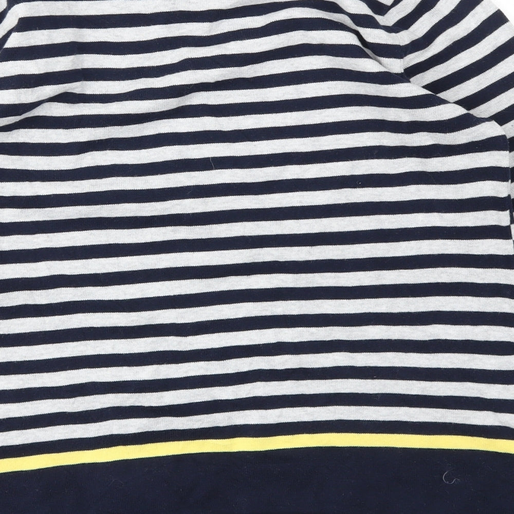 Kenar Womens Blue Polka Dot  Pullover Jumper Size L