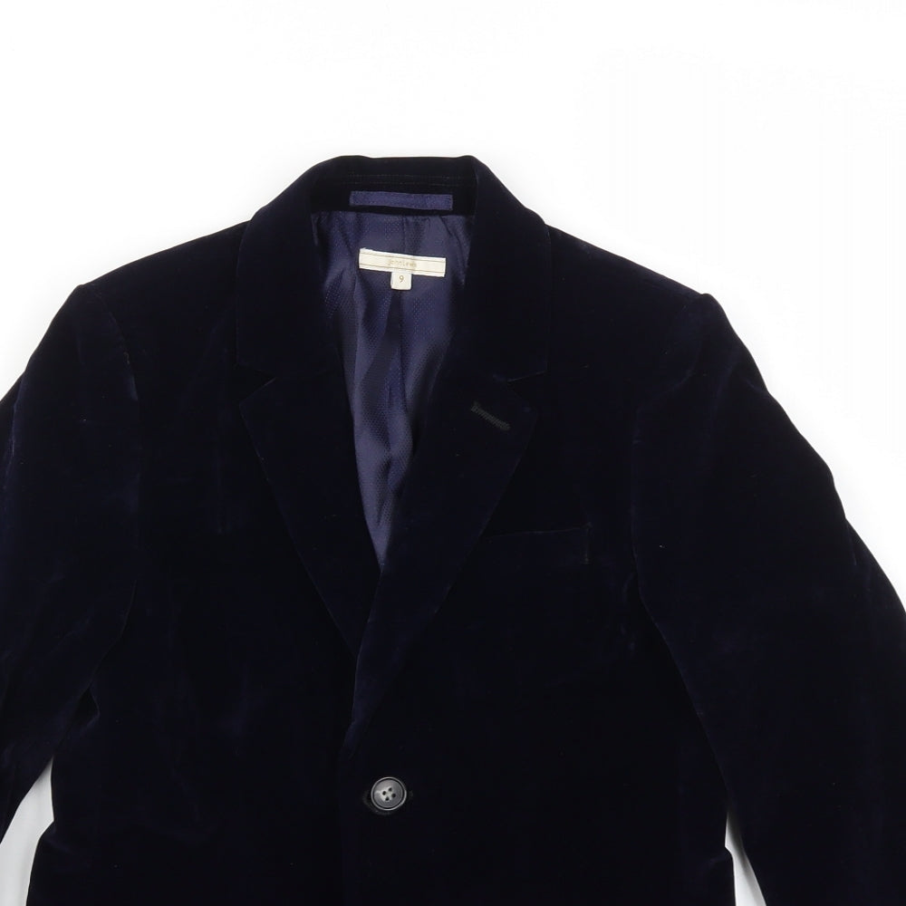 jhon lewis  Boys Black   Basic Jacket Blazer Size 9 Years