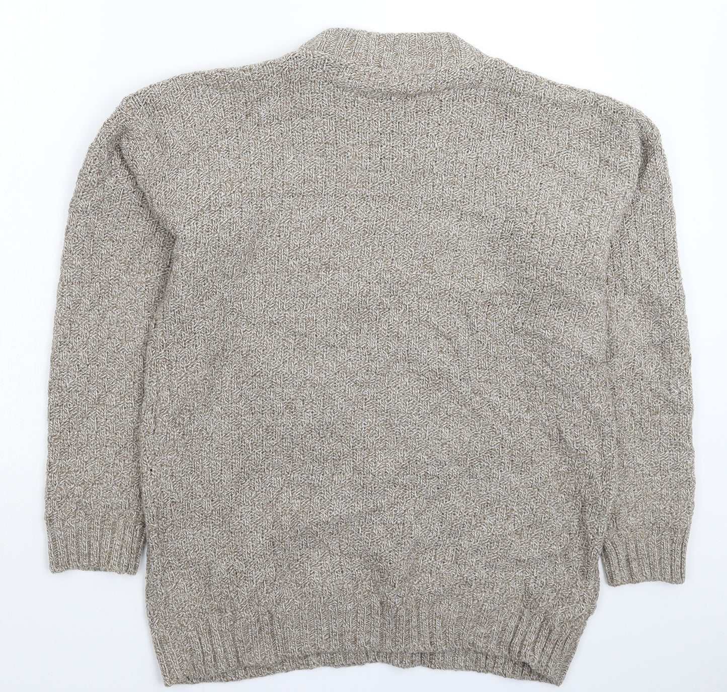 Insight Mens Grey  Knit Pullover Jumper Size L