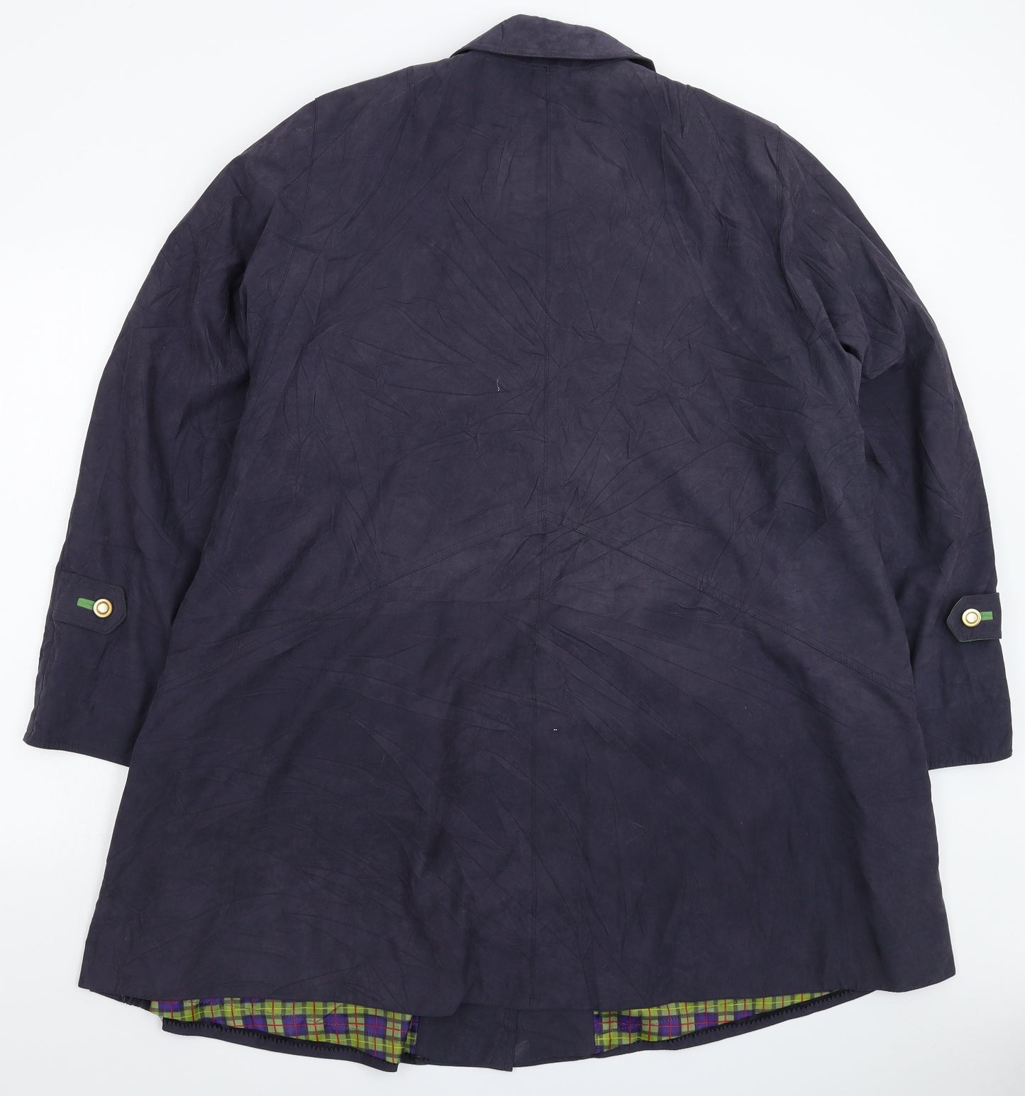 Laura Lebek Womens Grey   Overcoat Coat Size 16