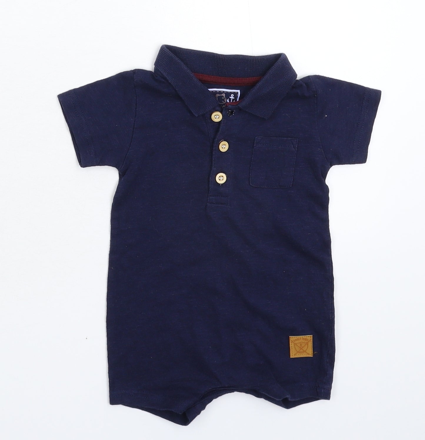 Earlydays Boys Blue   Babygrow One-Piece Size 3-6 Months