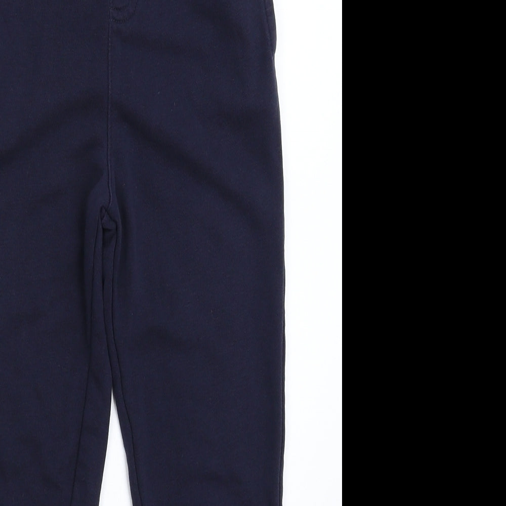 George Boys Blue   Jogger Trousers Size 7-8 Years
