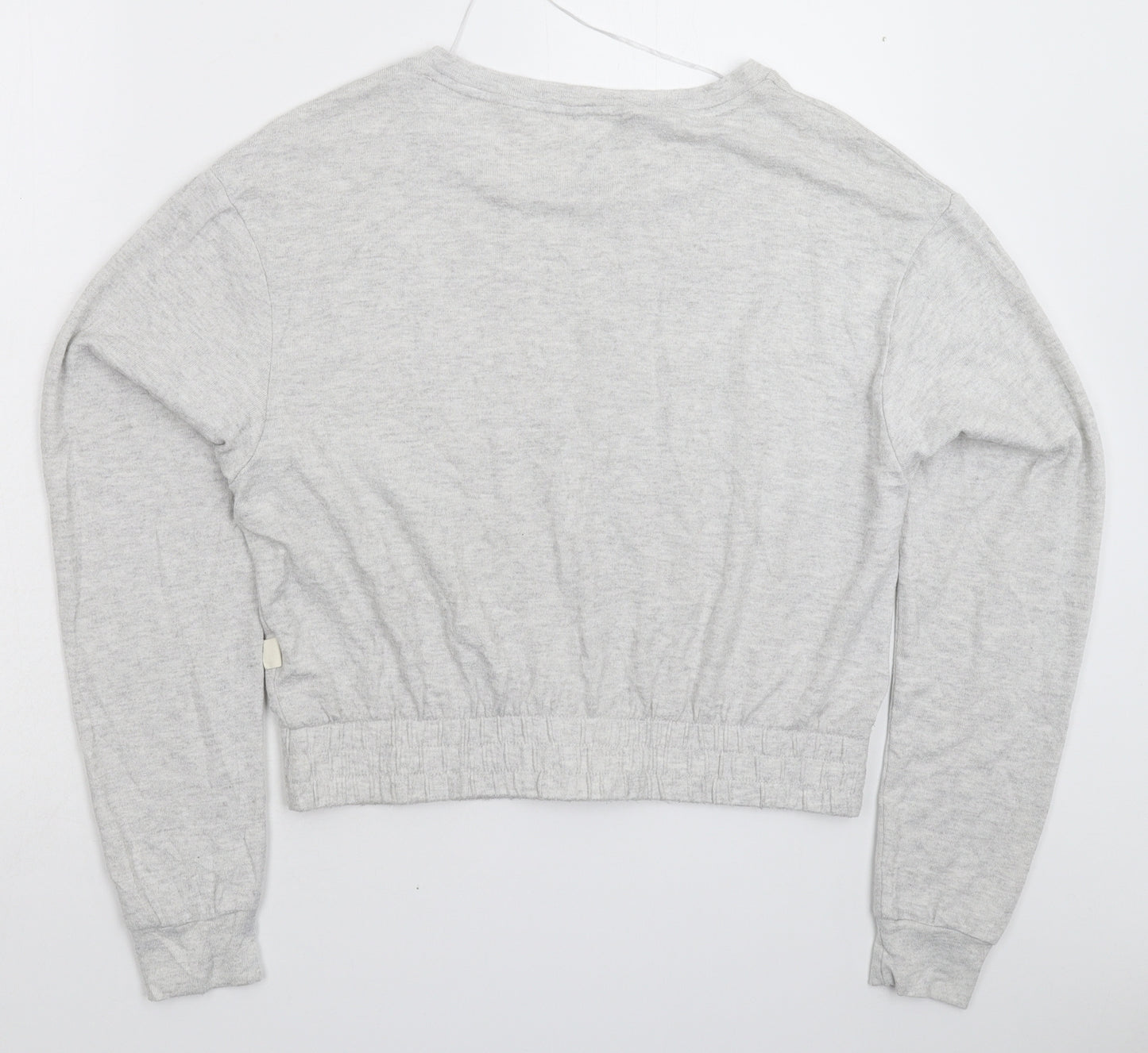 Primark Womens Grey Solid  Top Pyjama Top Size 14