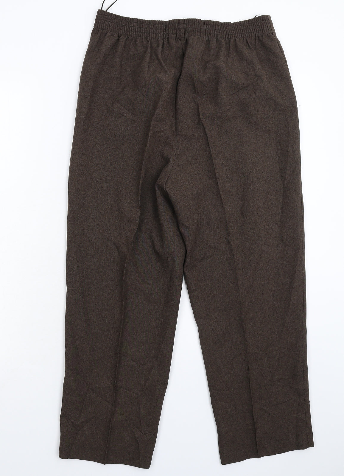 Bonmarché Womens Grey   Cropped Trousers Size 12 L24 in