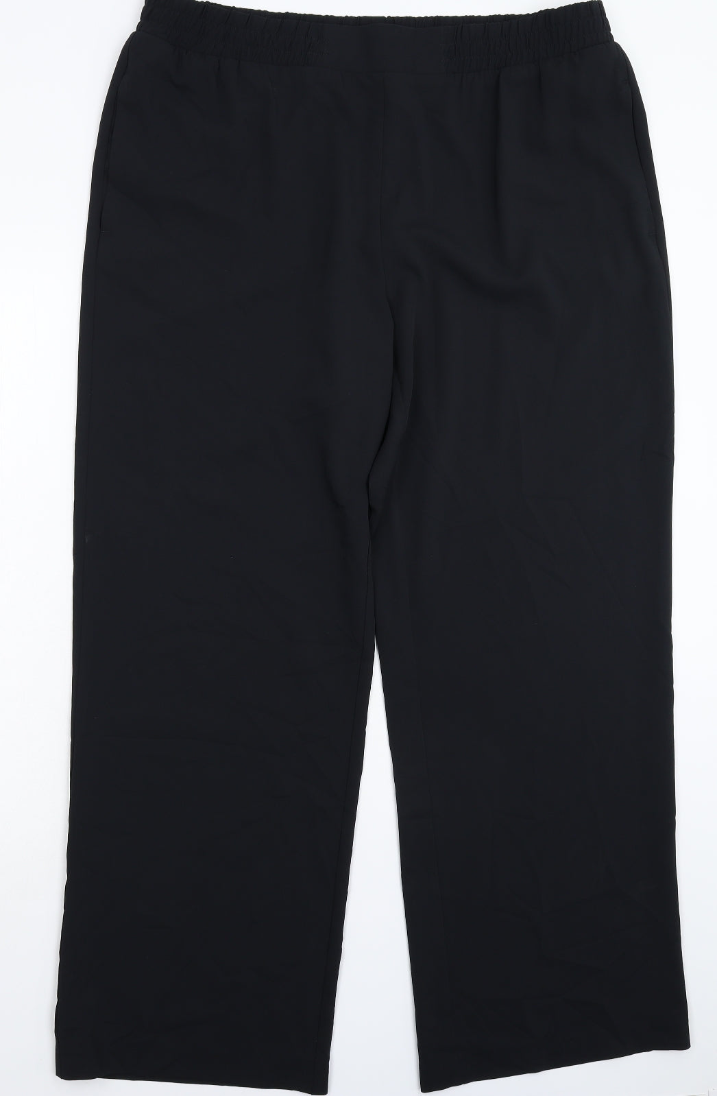Marks and Spencer Womens Blue   Trousers  Size 18 L31 in