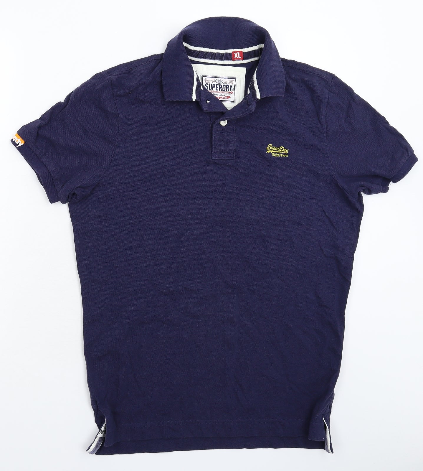 Superdry Mens Blue    Polo Size XL