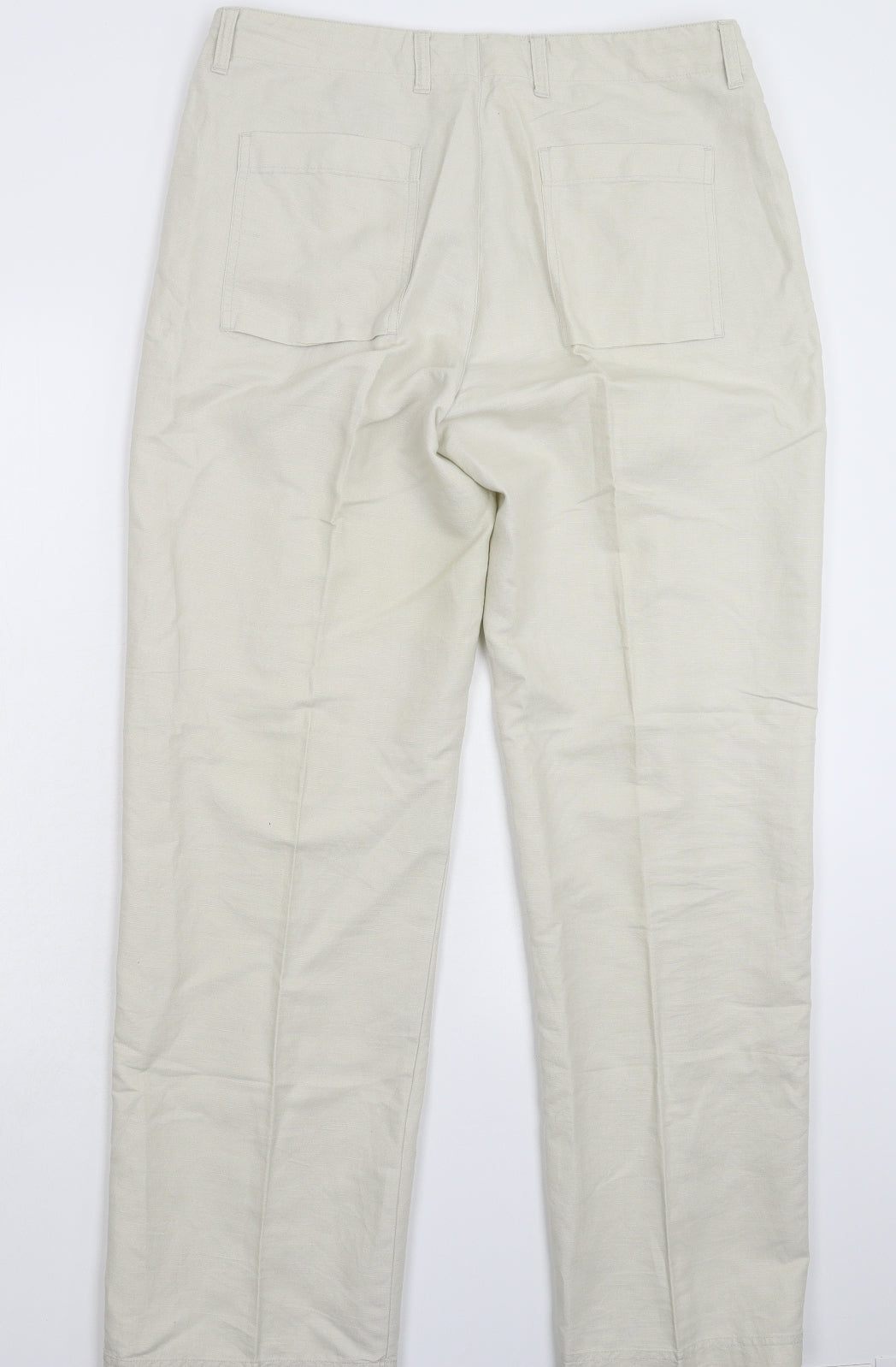 Easy Mens Beige   Trousers  Size 34 L32 in