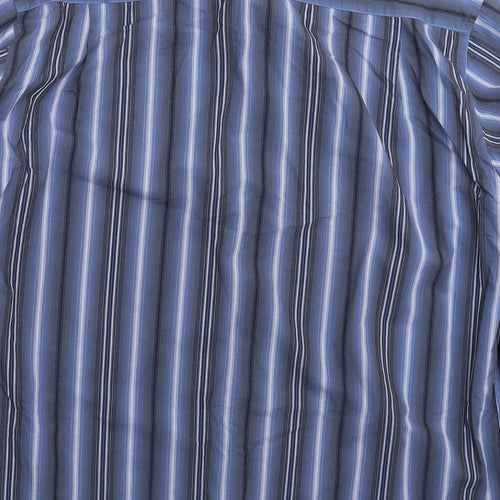 BHS Mens Multicoloured Striped   Button-Up Size L