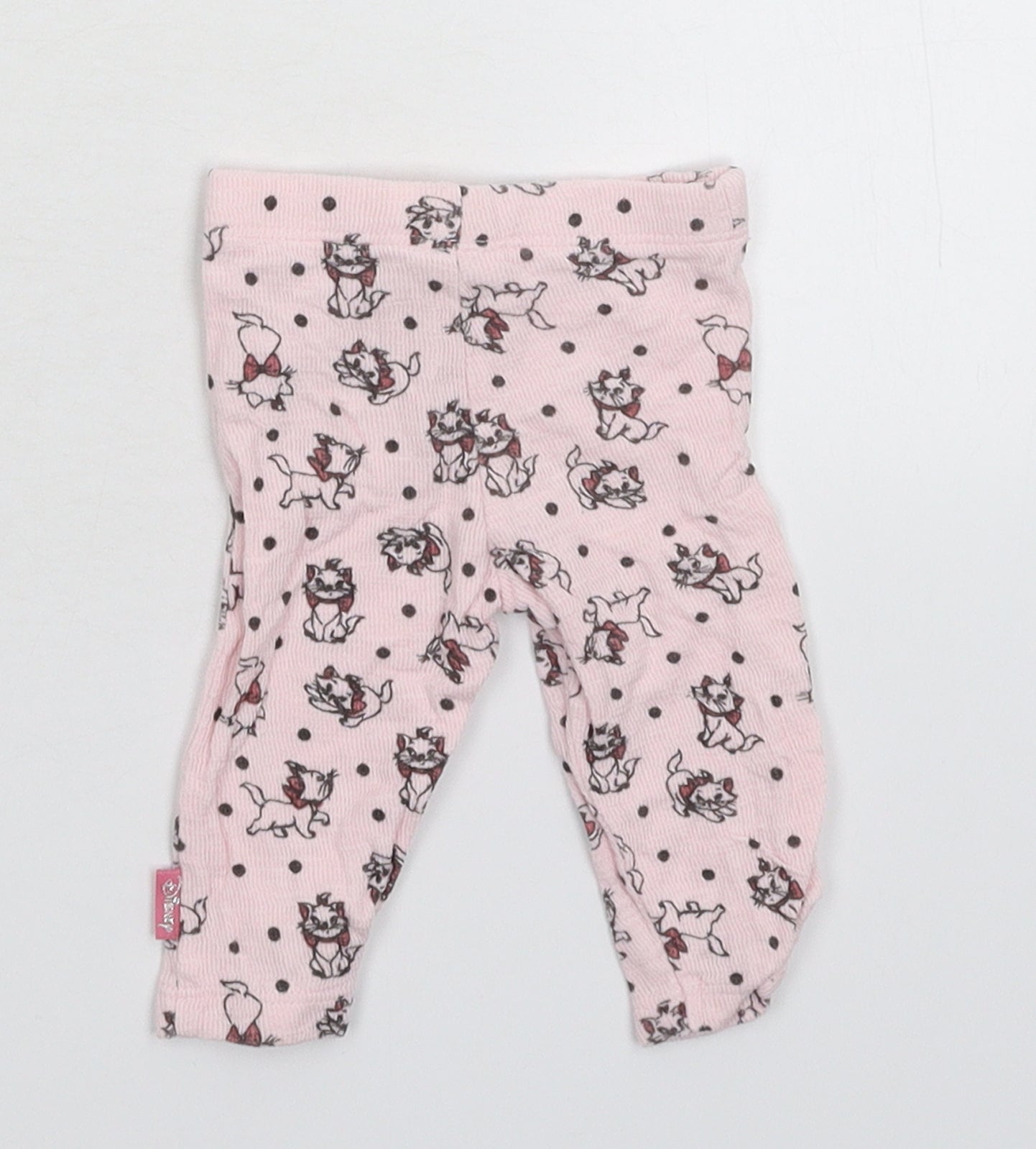 Disney Girls Pink   Capri Trousers Size 0-3 Months