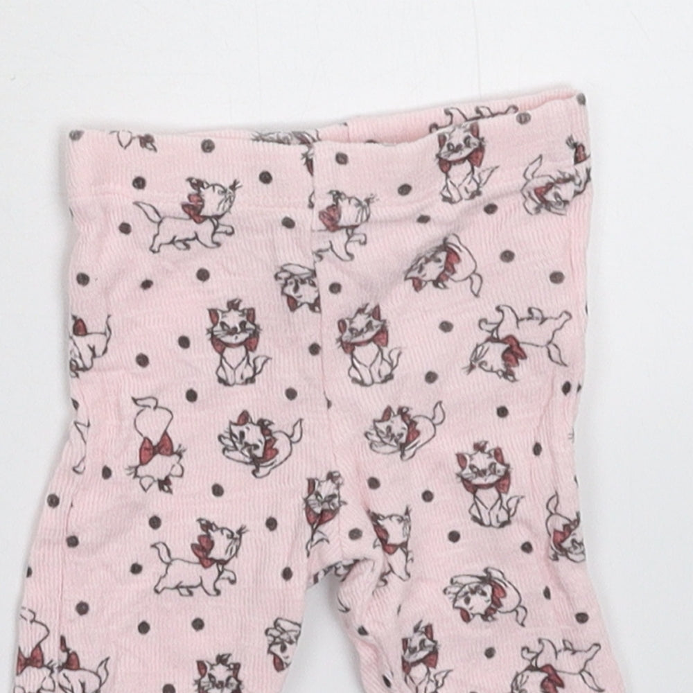 Disney Girls Pink   Capri Trousers Size 0-3 Months