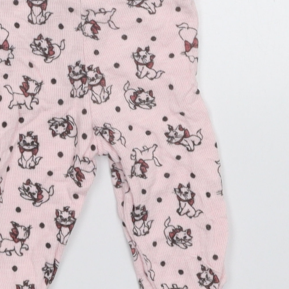 Disney Girls Pink   Capri Trousers Size 0-3 Months