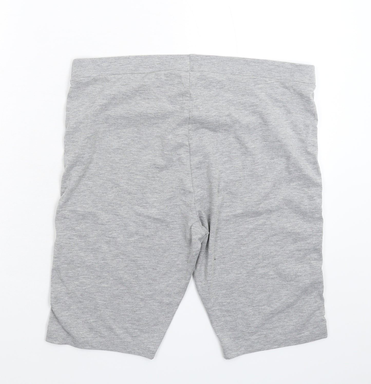 Primark Girls Grey Striped  Sweat Shorts Size 16 Years