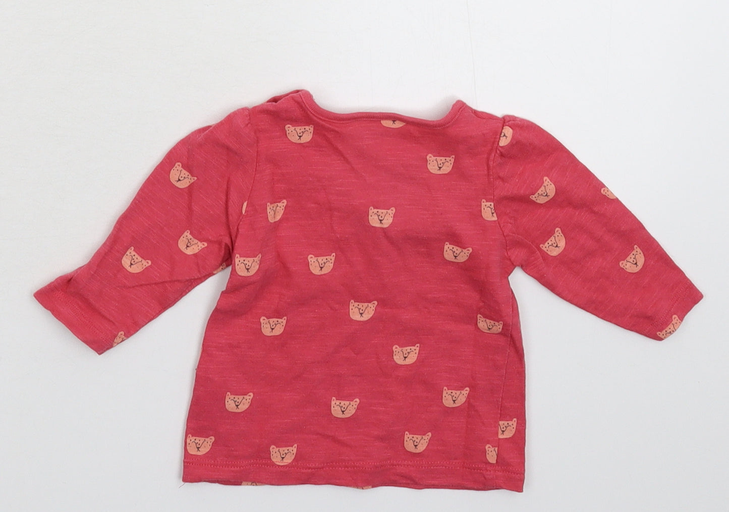 NEXT Girls Pink   Basic T-Shirt Size 3-6 Months