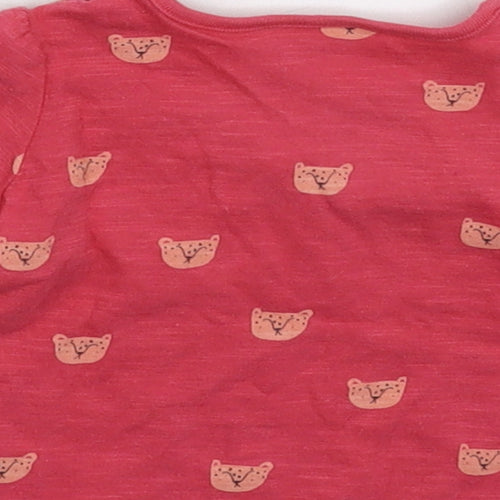 NEXT Girls Pink   Basic T-Shirt Size 3-6 Months
