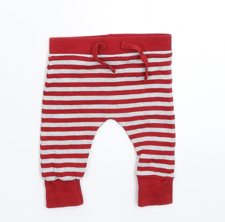 George Baby Multicoloured Striped  Sweatpants Trousers Size 0-3 Months