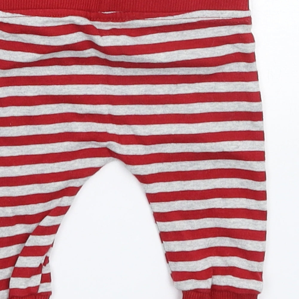 George Baby Multicoloured Striped  Sweatpants Trousers Size 0-3 Months