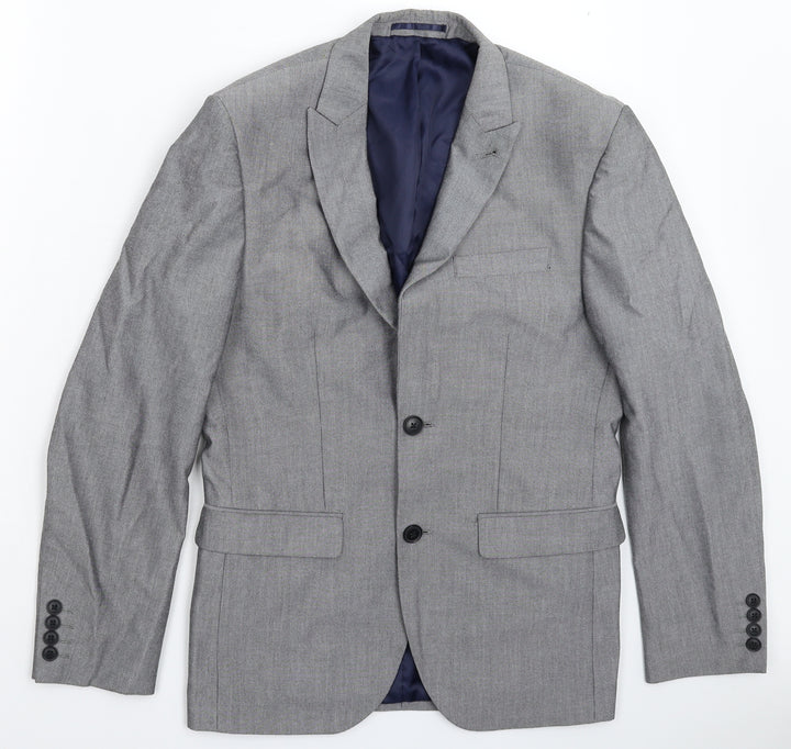NEXT Mens Grey   Jacket Suit Jacket Size 36