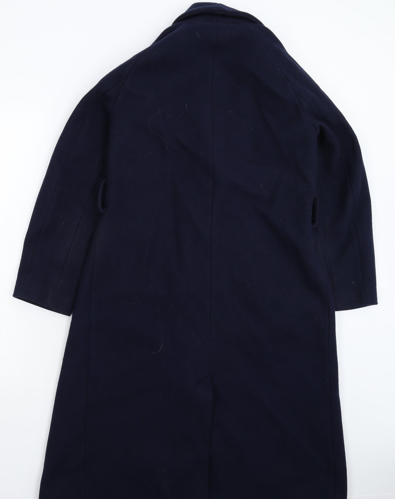 TU Womens Blue   Overcoat Coat Size 8