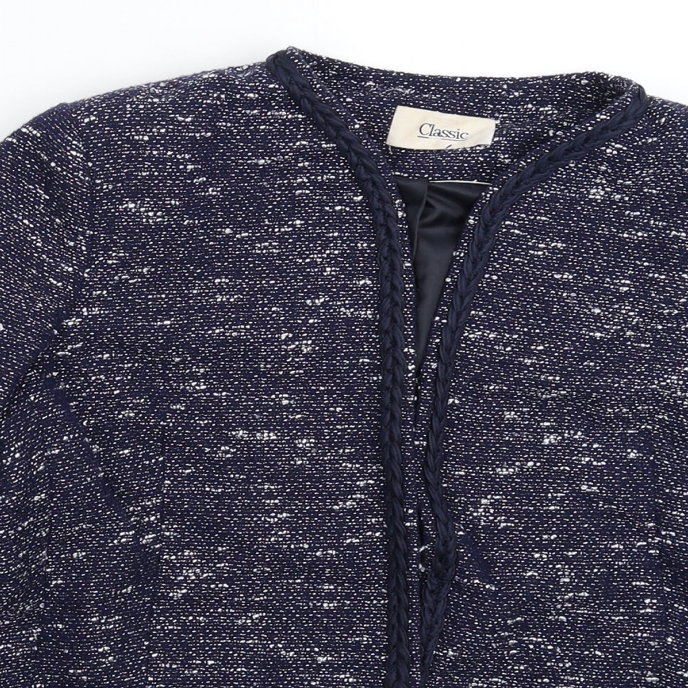 Marks and Spencer Womens Blue   Jacket Blazer Size 16