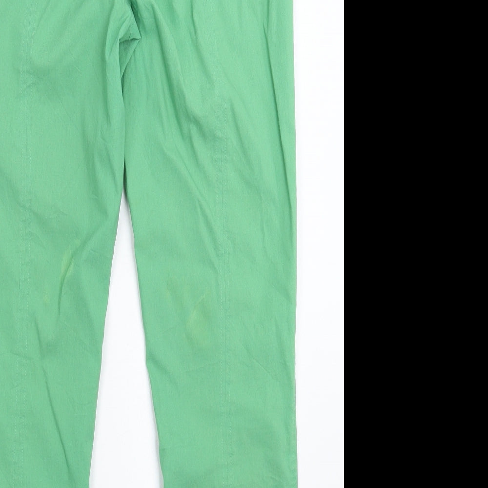 Robell Womens Green   Jegging Trousers Size 16 L26 in