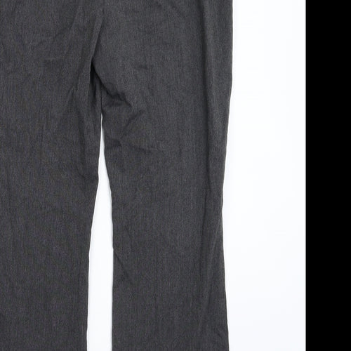Per Una Womens Grey   Trousers  Size 12 L28 in