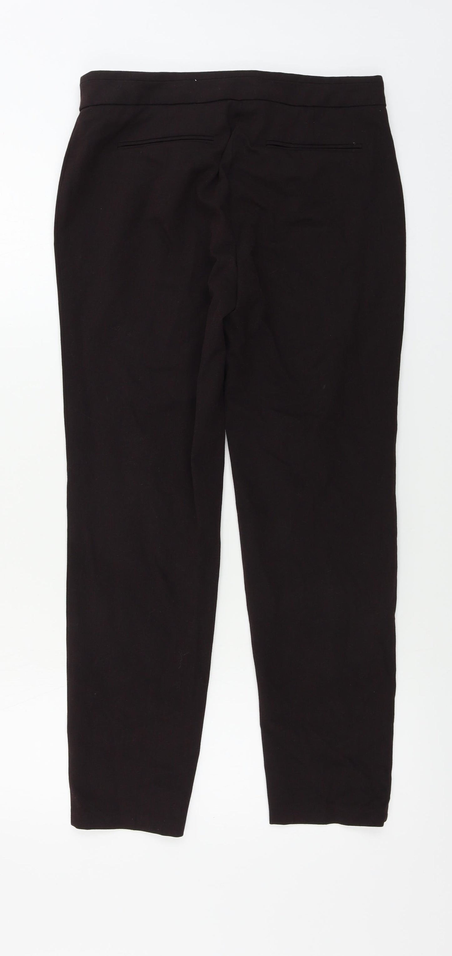 Marks and Spencer  Womens Brown   Trousers  Size 10 L25 in