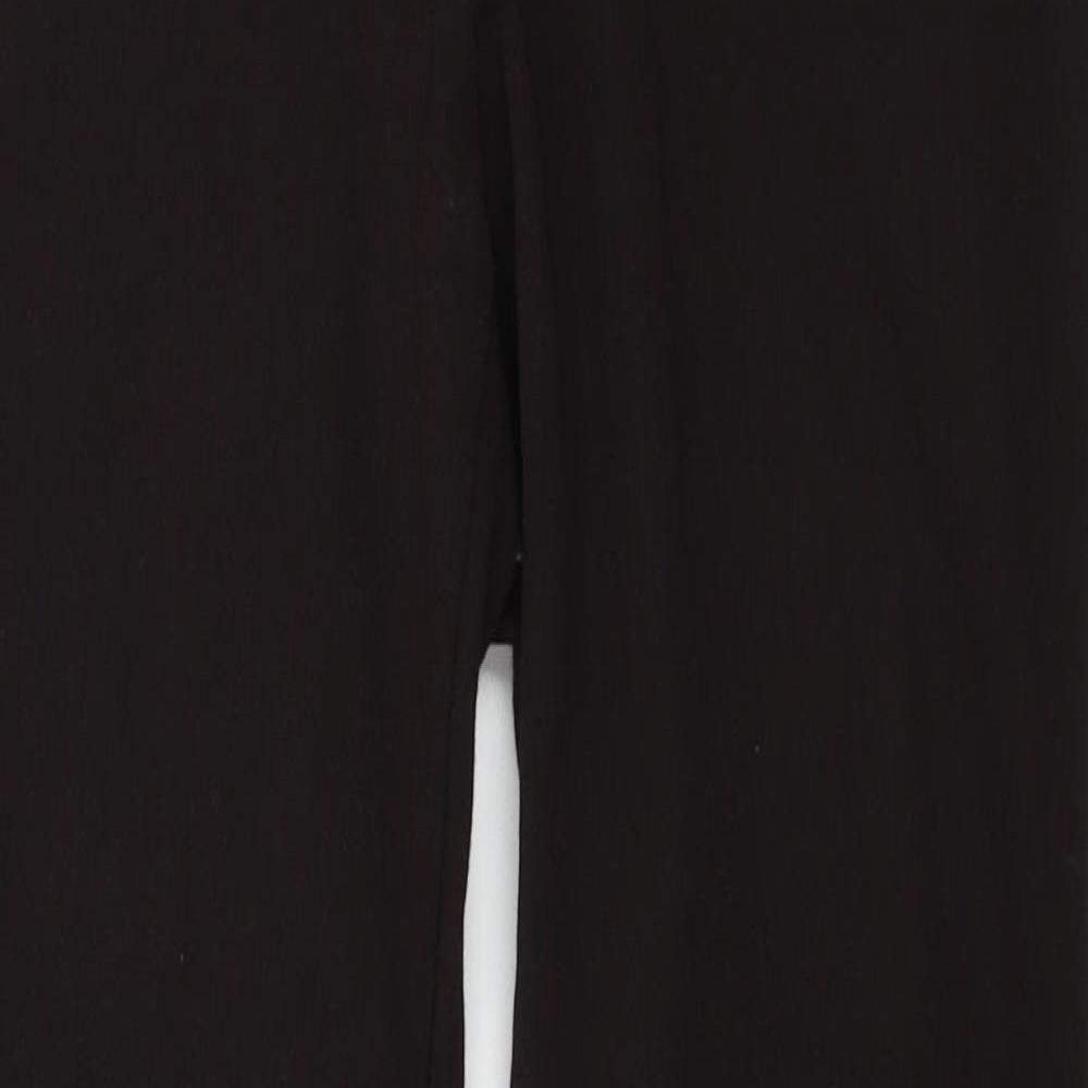 Marks and Spencer  Womens Brown   Trousers  Size 10 L25 in