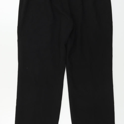 Luigi  Womens Black   Trousers  Size 10 L26 in