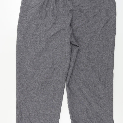 BM Womens Grey   Trousers  Size 16 L21 in