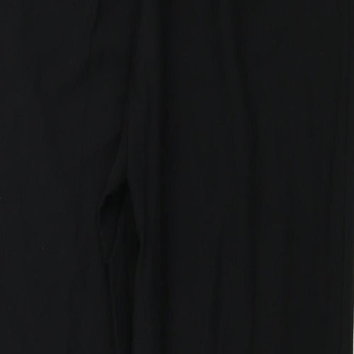 LUCIA Womens Black   Trousers  Size 12 L26 in