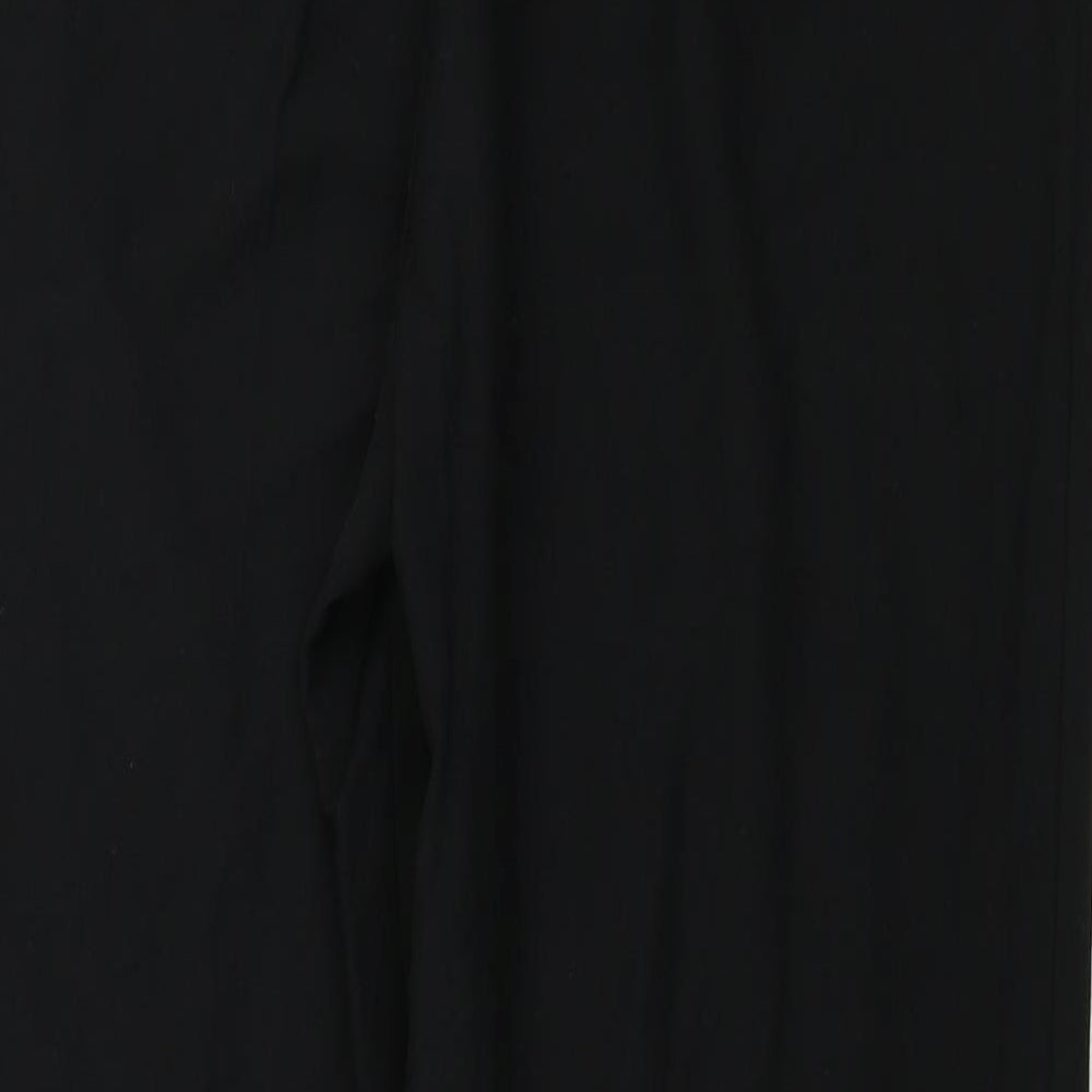 LUCIA Womens Black   Trousers  Size 12 L26 in