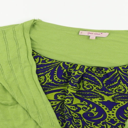 Marks and Spencer  Womens Green   Cardigan Jumper Size 12