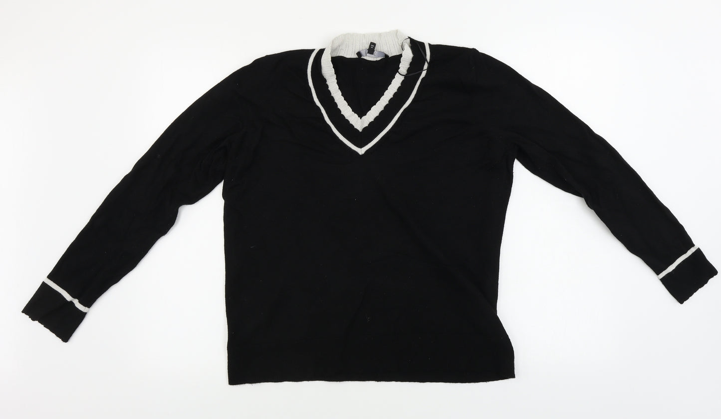 NEXT  Womens Black   Pullover Jumper Size 16