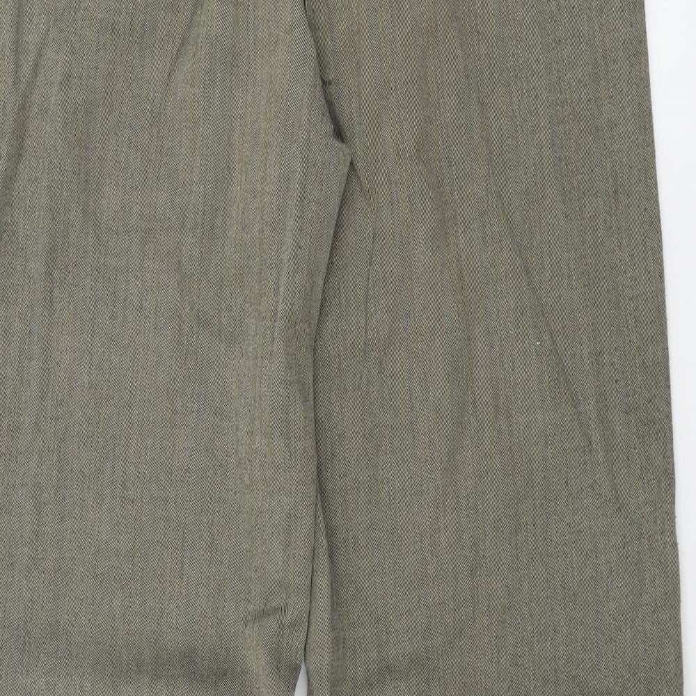 F&F  Womens Beige   Trousers  Size 8 L26 in