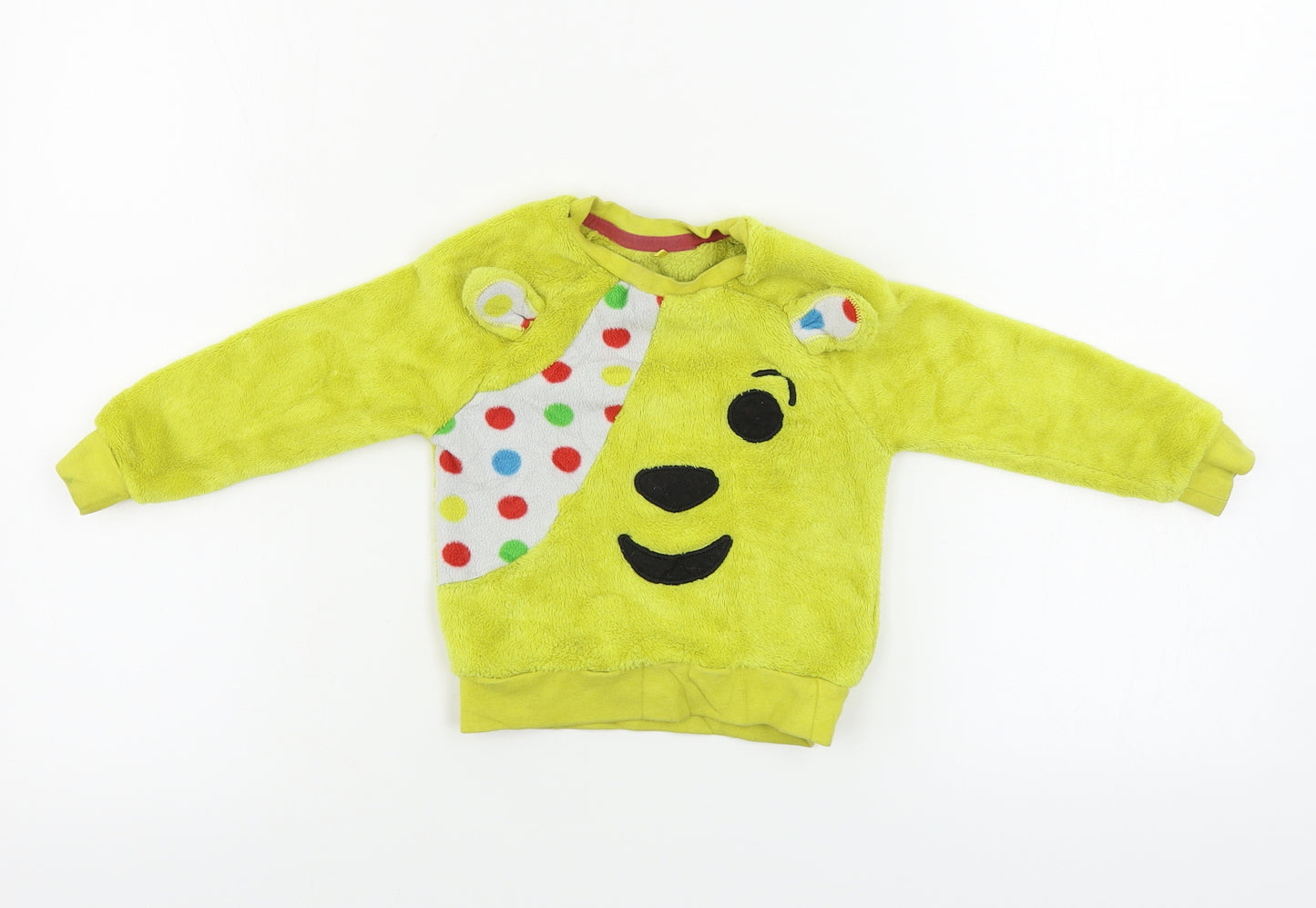 George  Boys Yellow   Pullover Jumper Size 2 Years